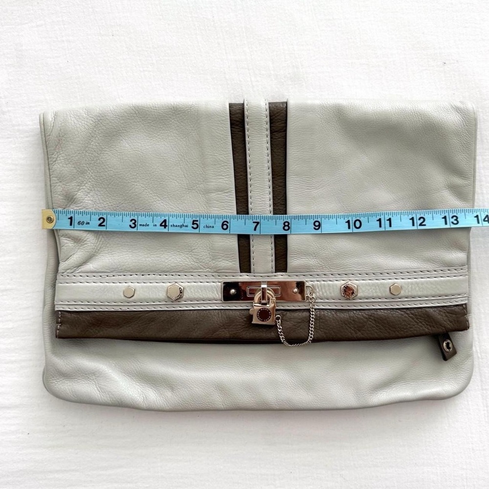 Vintage Marc Jacobs Leather Foldover Clutch - Picture 2 of 8